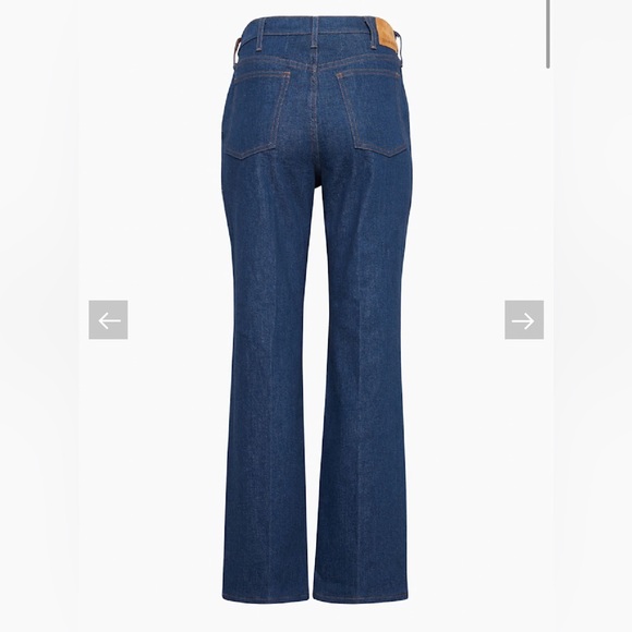 Denim Forum Dark Wash Cowgirl High Rise Boot 30L Bootcut Jeans- 31 - Picture 5 of 10